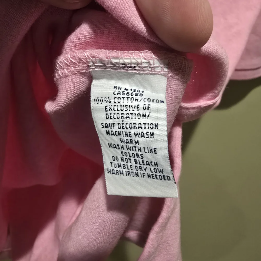 Polo by Ralph Lauren Classic Pink Polo Shirt 100% Cotton Size Large - Picture 4 of 6